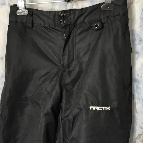 Arctix very warm insulated ski snow pants Kids boys girls large black - Picture 4 of 11